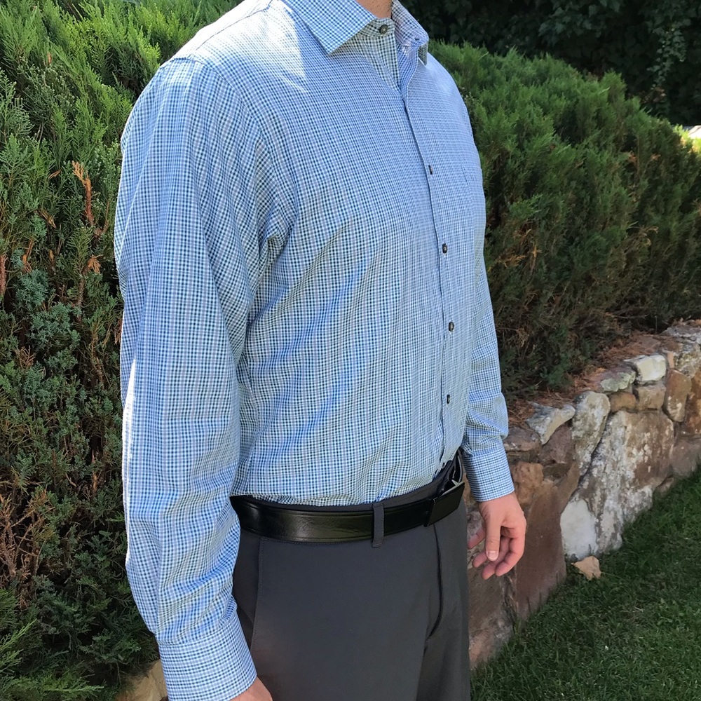 VAN HEUSEN Fitted 16.5 34/35 Dress Shirt